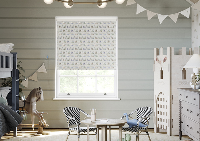 Jurassic Joust, Bunting Knightly - Roller Blind - Image 3